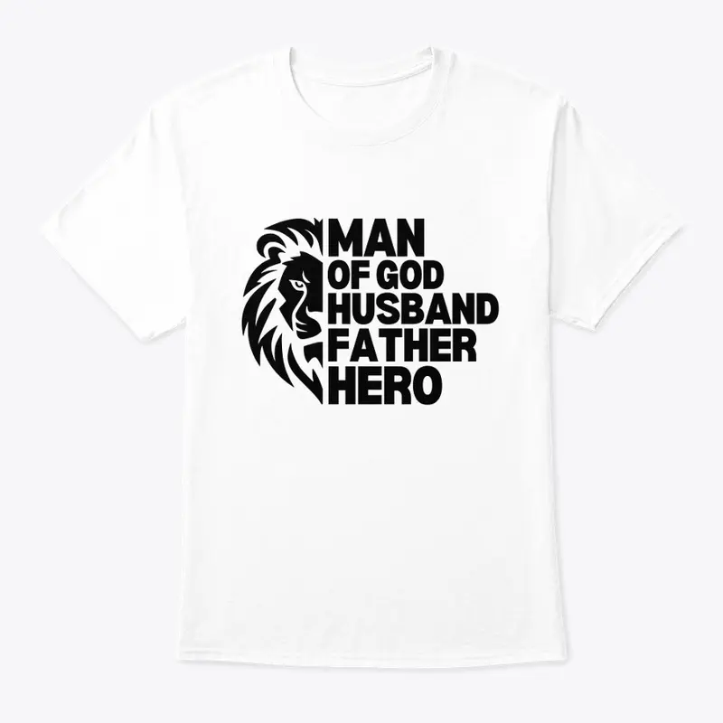 Man of God - Black Lettering